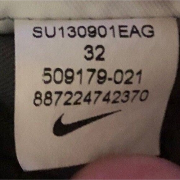 Nike Golf Dri Fit Shorts Mens Size 32 Tour Performance Tech 11" Inseam Charcoal - Picture 11 of 11